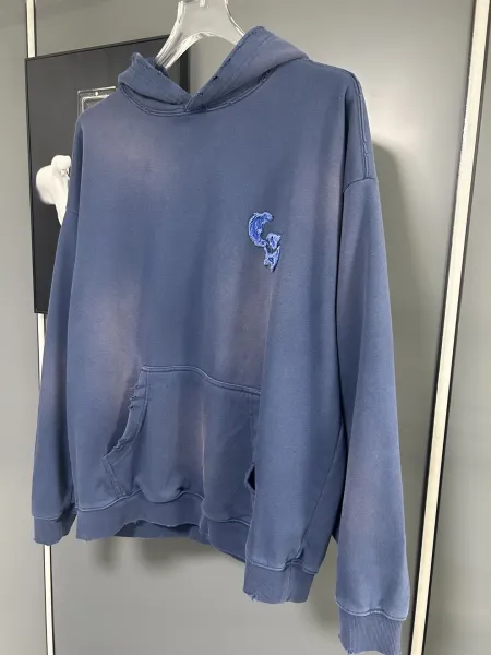 Chrome Hearts Embroidered Cross Hoodie White - 21