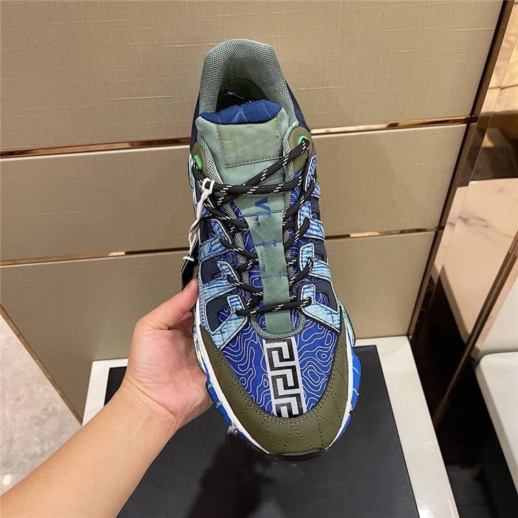Versace Chain Reaction Sneakers Multicolor Chunky Sneakers - 4