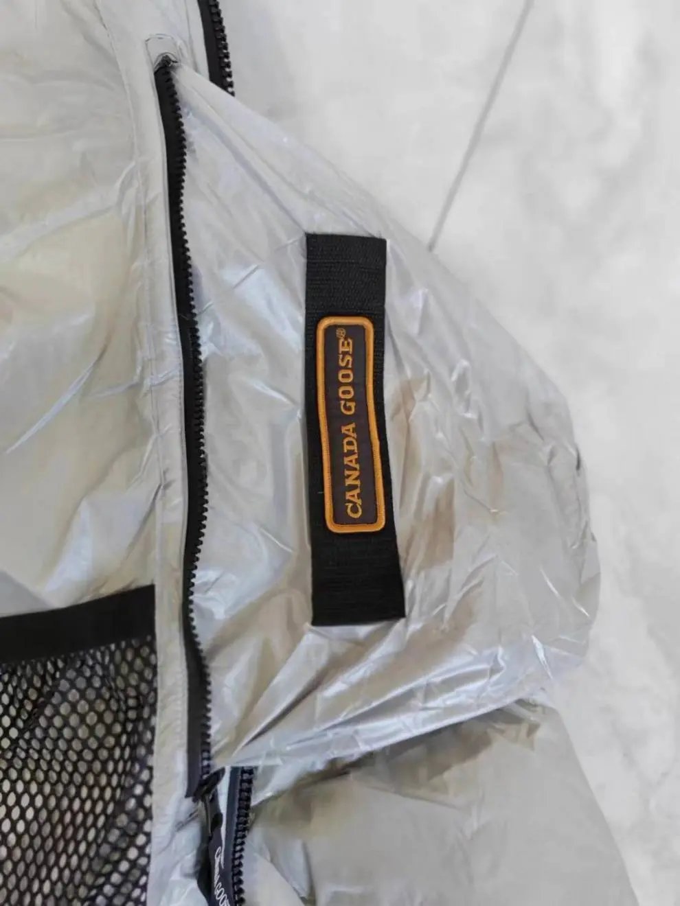 Moncler Genius Down Jacket Silver Metallic - 16