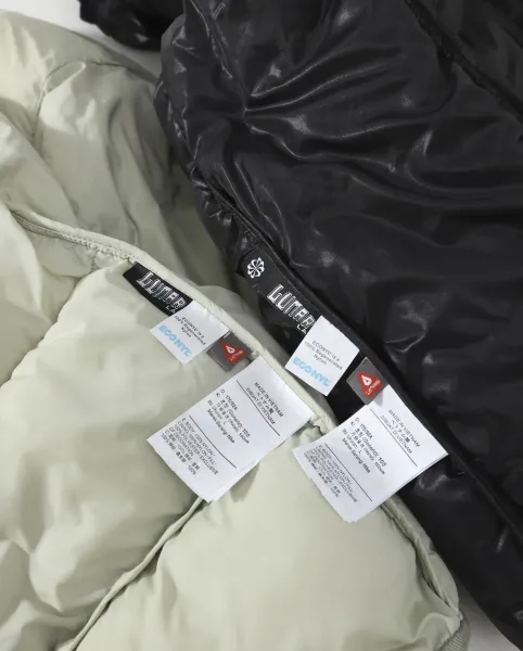 Nike ACG Down Jacket Black with Olive Green Pants - 15