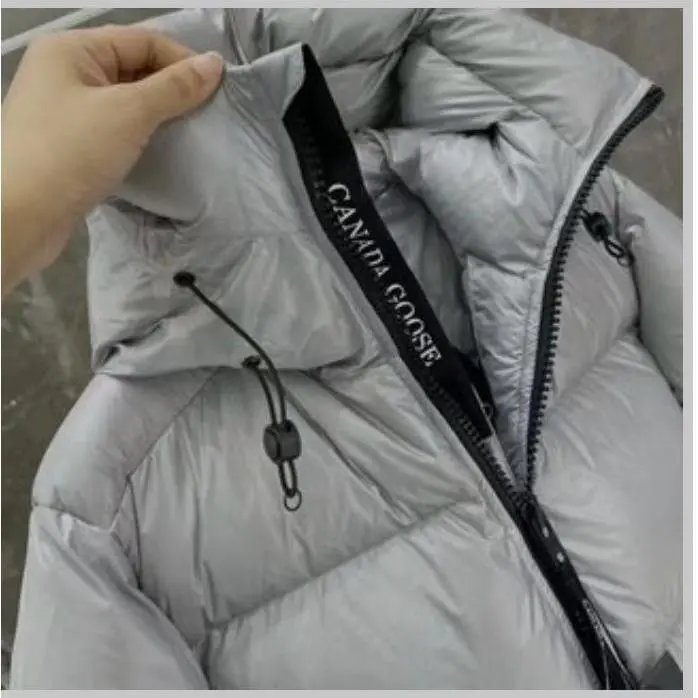 Moncler Genius Down Jacket Silver Metallic - 25