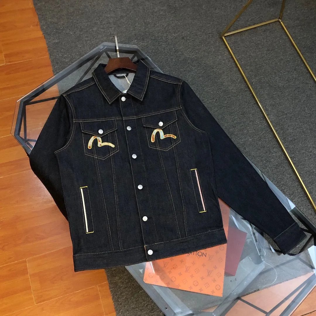 Evisu Craft Pride Denim Jacket Black - 2