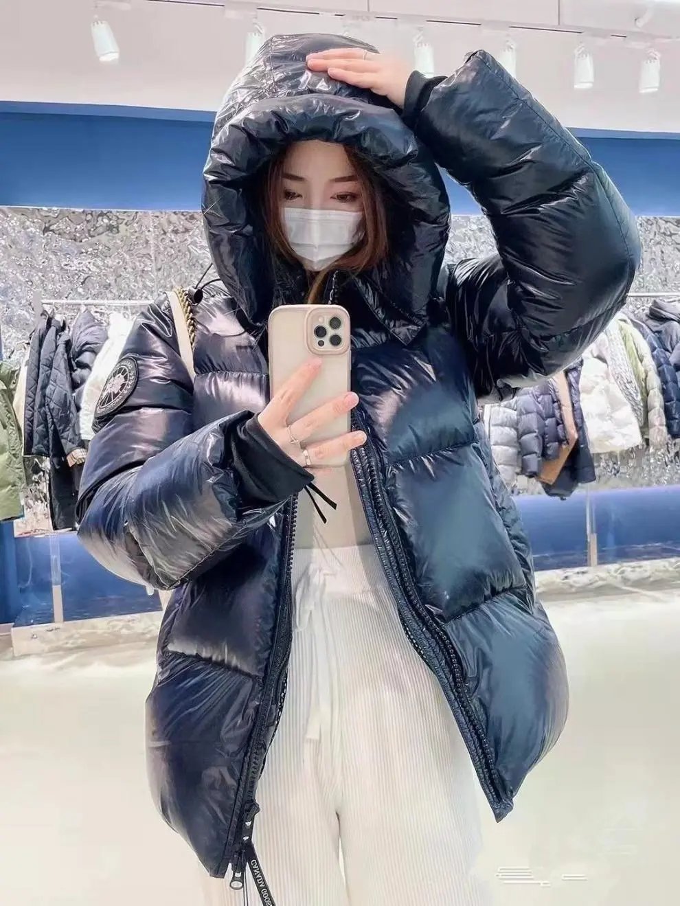 Moncler Genius Down Jacket Silver Metallic - 7