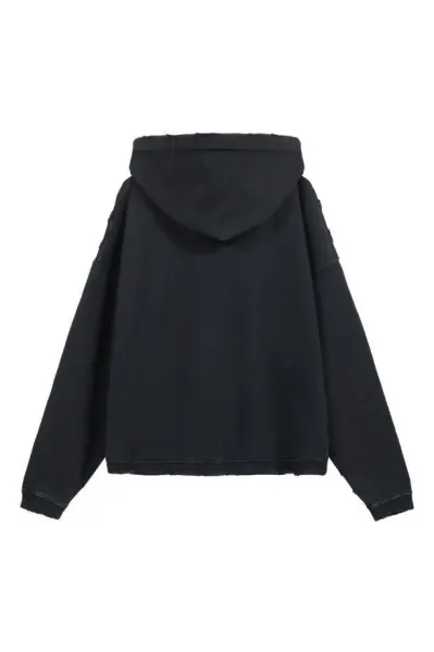 Design Fano Graphic Knit Sweater Black and White - 7