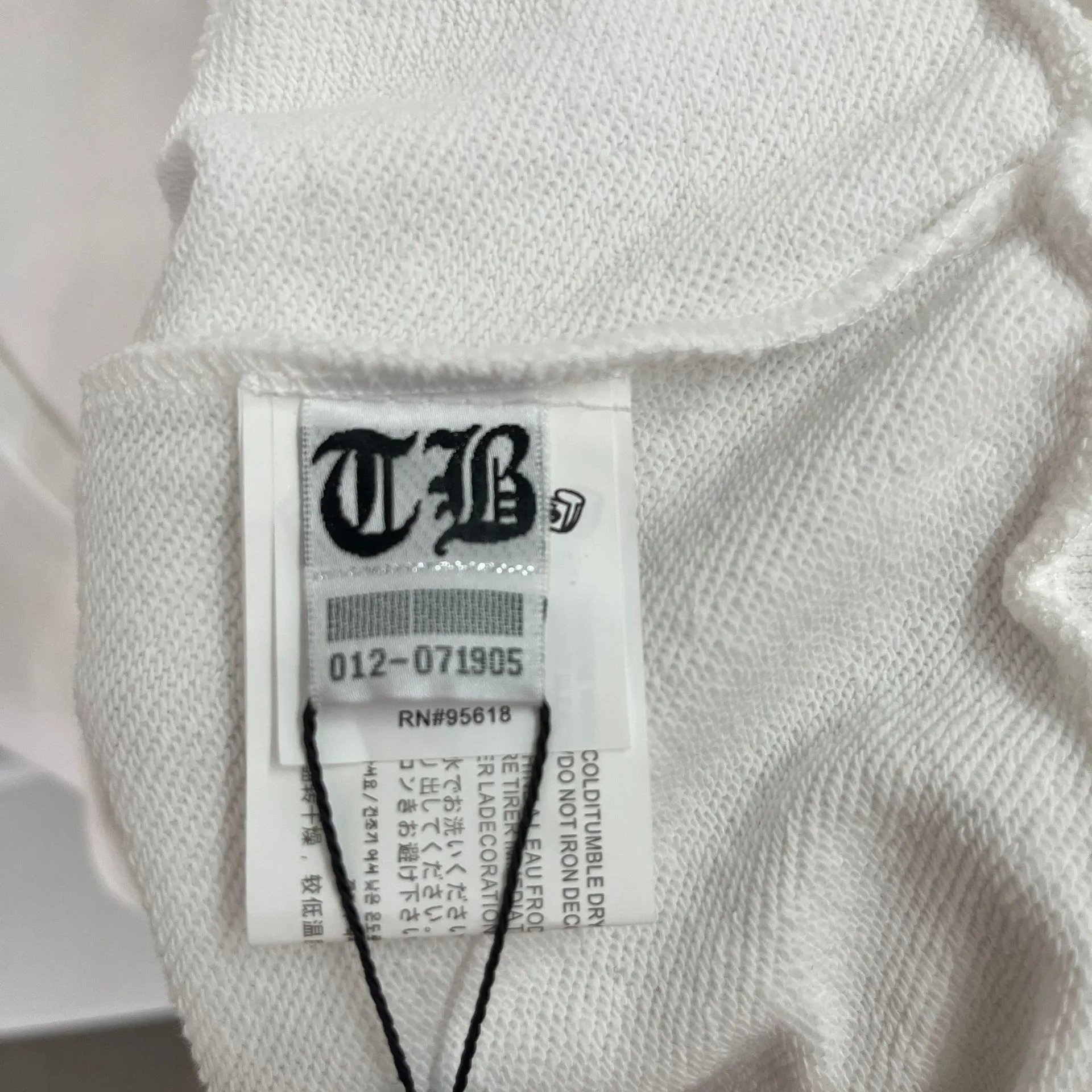 Chrome Hearts x The Rolling Stones Logo Hoodie White - 16
