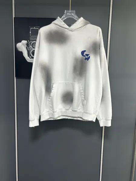 Chrome Hearts Embroidered Cross Hoodie White - 4