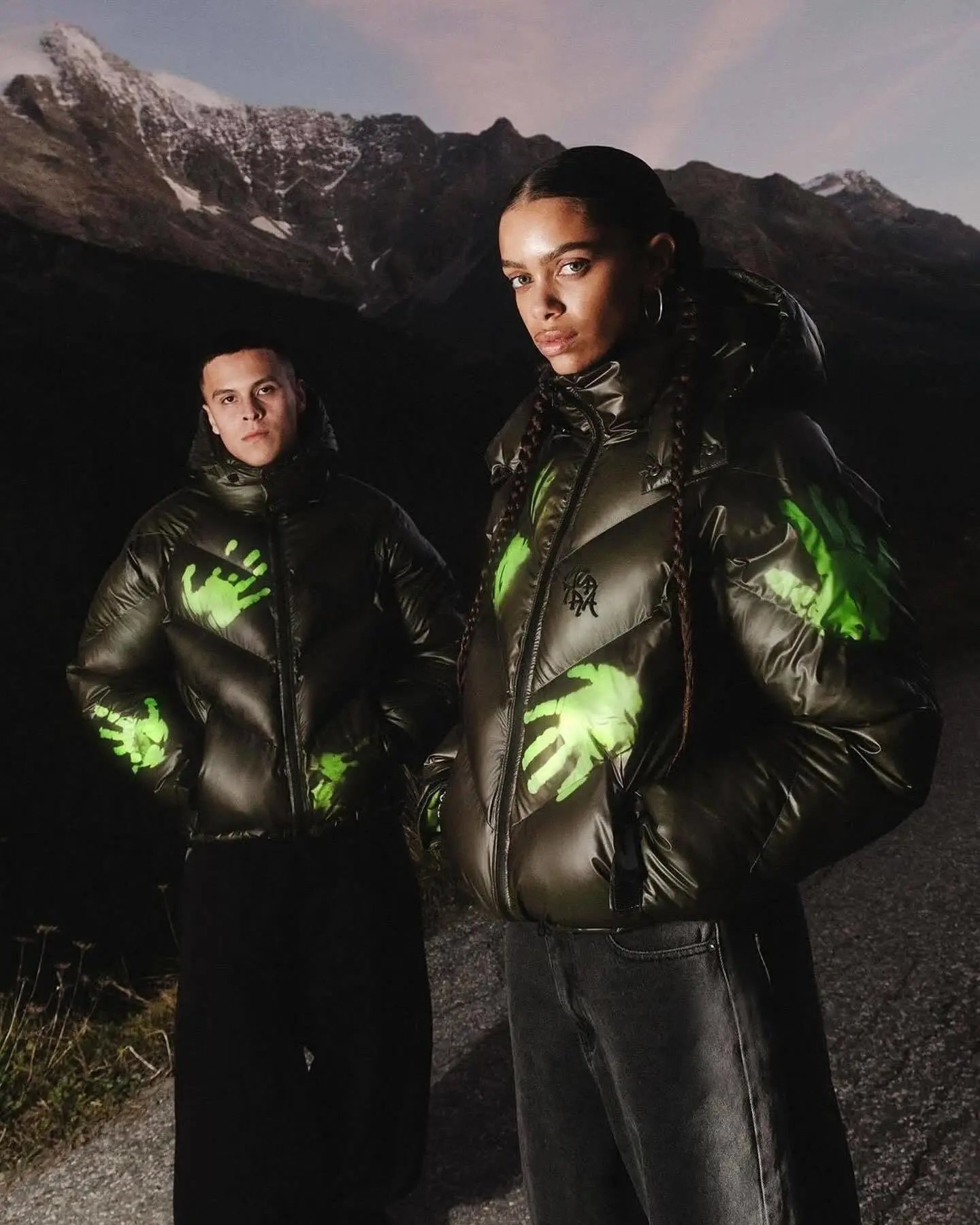 Moncler Genius Green Gradient Down Jacket - 6