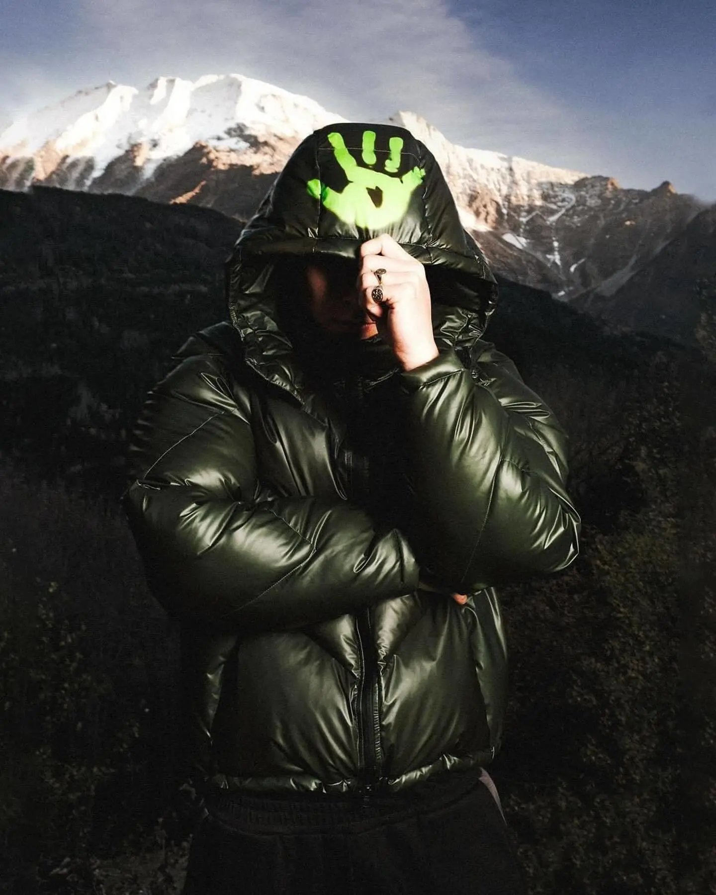 Moncler Genius Green Gradient Down Jacket - 7