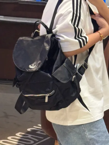 Adidas Originals Classic Flap Backpack Black - 13
