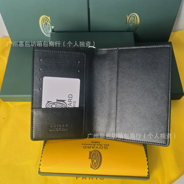 Goyard Saint Louis Passport Holder Silver Wallets - 15
