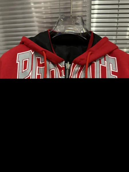 Design Pgh State University Red Hooded Jacket Hoodie - 12