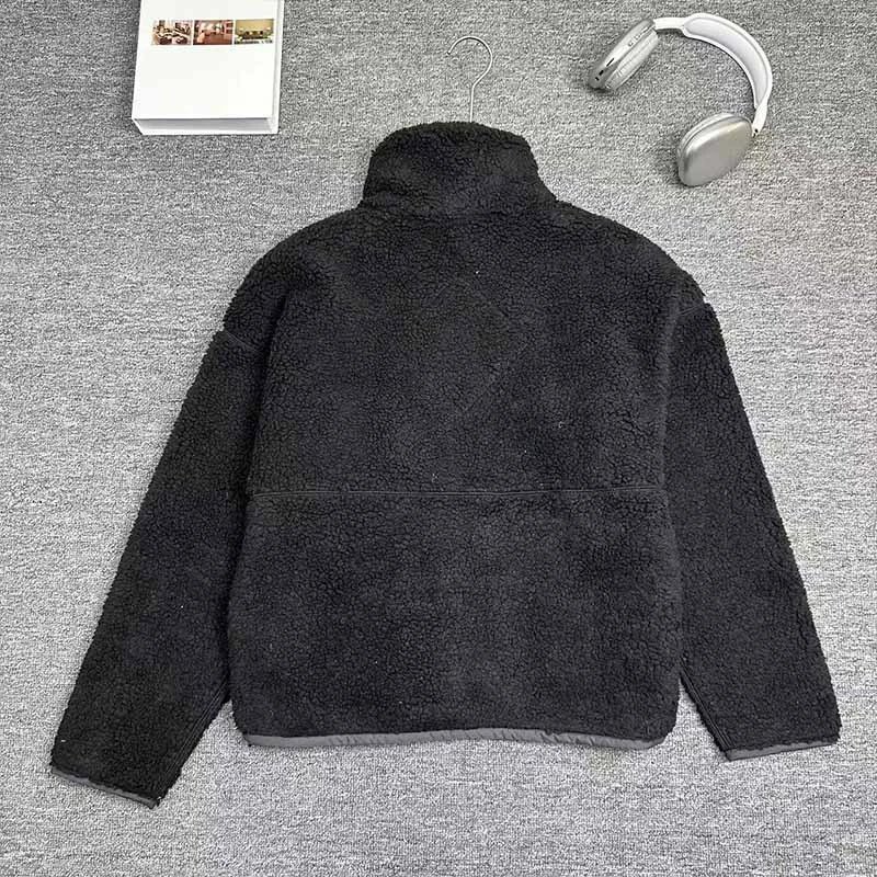 Canada Goose Fleece Jacket Black with Gray Panel Outerwear.jacket - 7