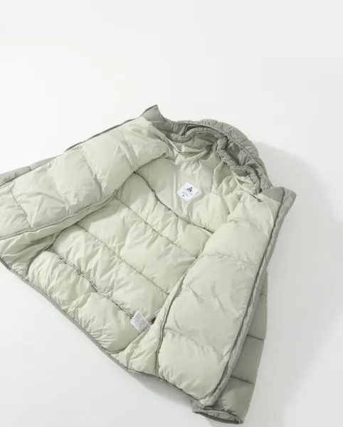 Nike ACG Down Jacket Black with Olive Green Pants - 12