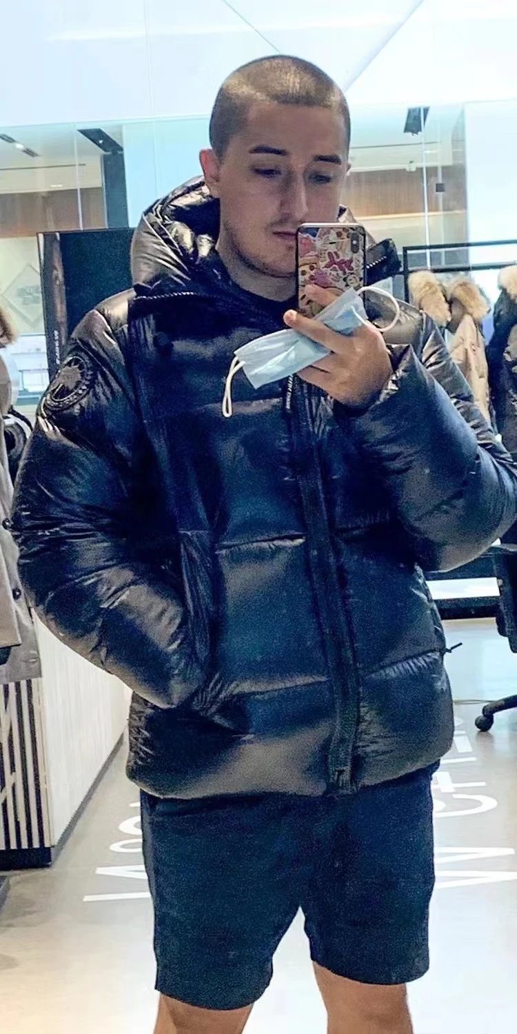 Moncler Genius Down Jacket Silver Metallic - 11