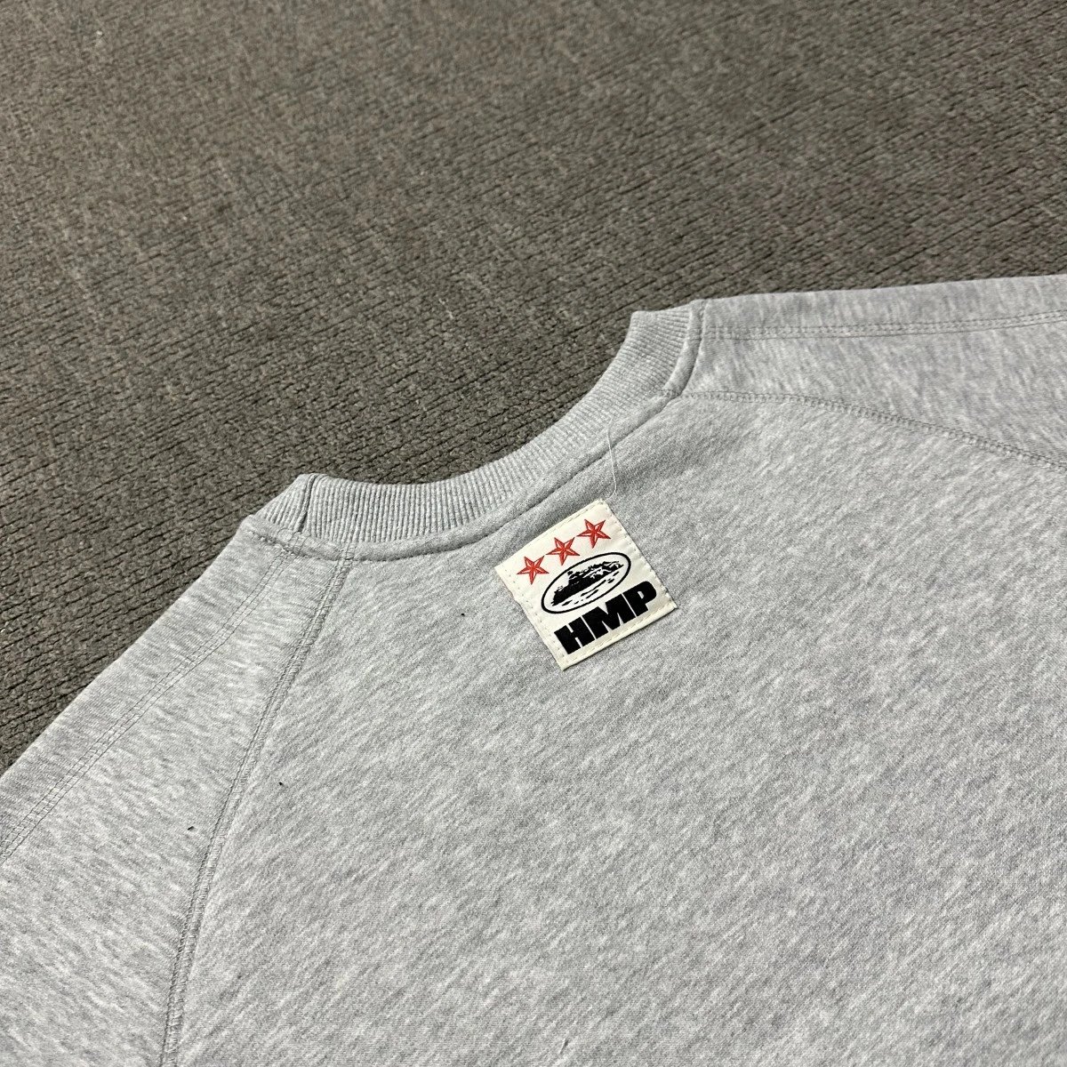 Design HMP Classic Raglan Sleeve Sweatshirt Black Hoodie - 23