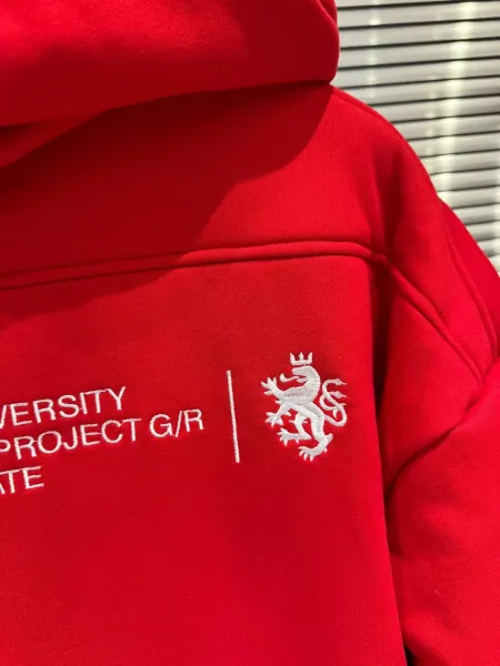 Design Pgh State University Red Hooded Jacket Hoodie - 17