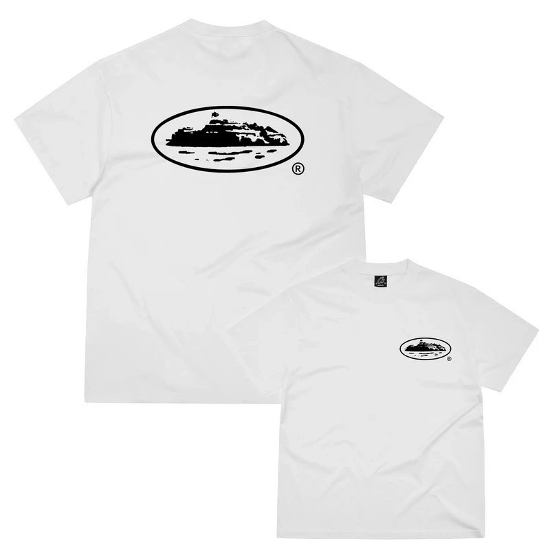 Corteiz Rules The World Graphic T-Shirt Navy - 17