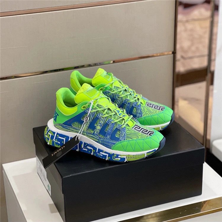 Versace Chain Reaction Sneakers Multicolor Chunky Sneakers - 10