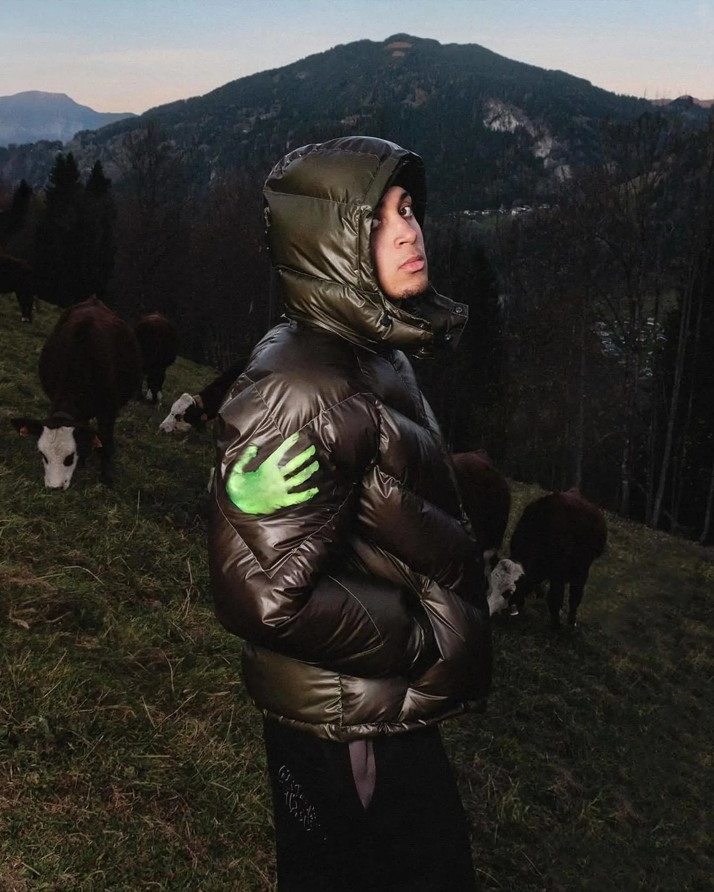 Moncler Genius Green Gradient Down Jacket - 10