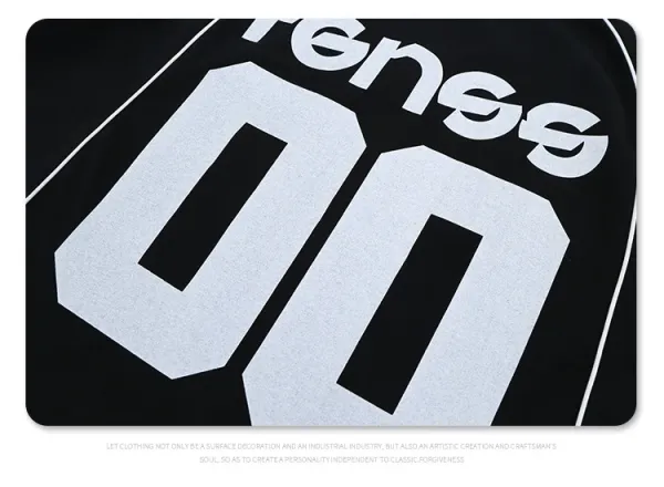 Design Fonse Horse Logo Black Sporty Jersey - 19