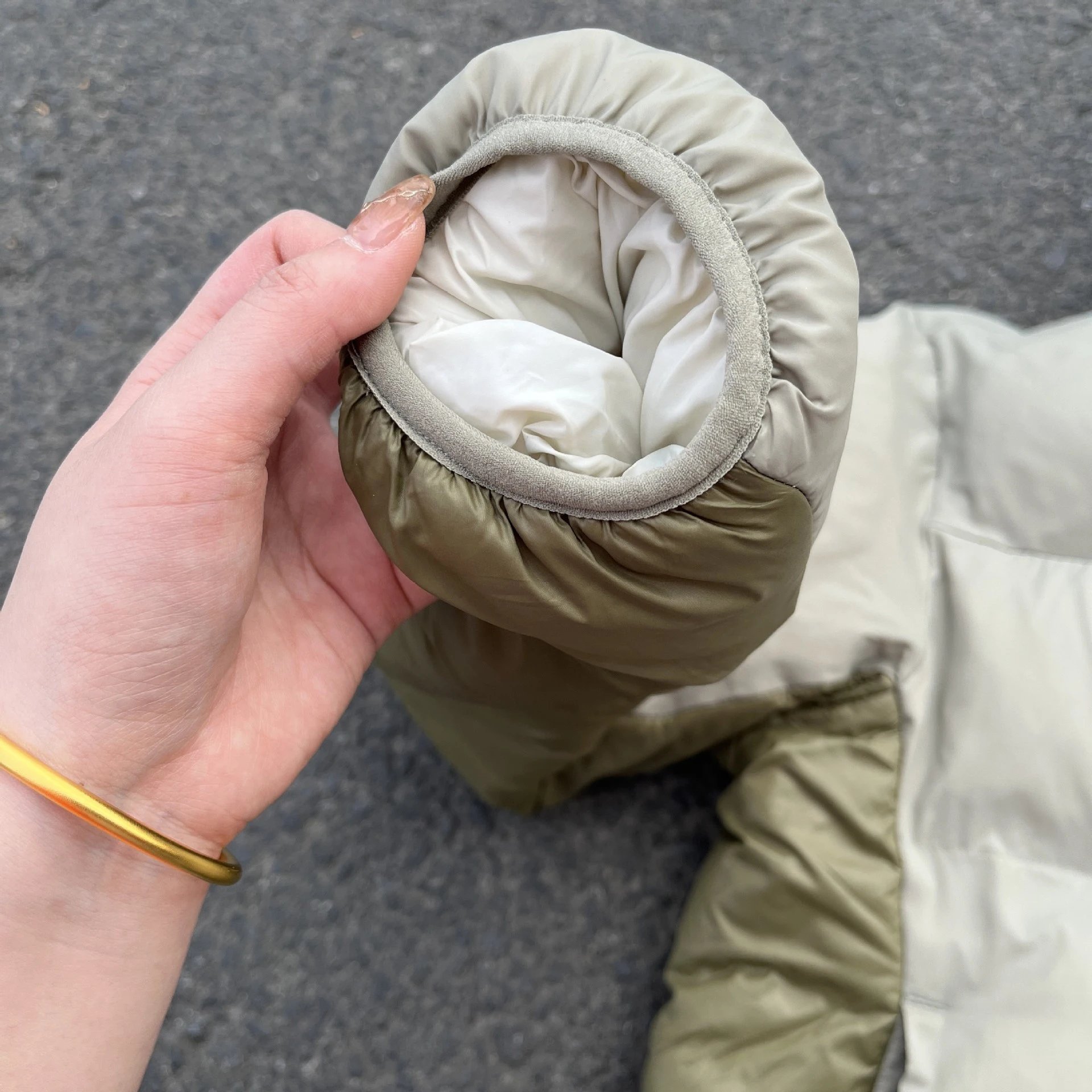 Design Short Puffer Jacket Orange Down-Jacket - 6