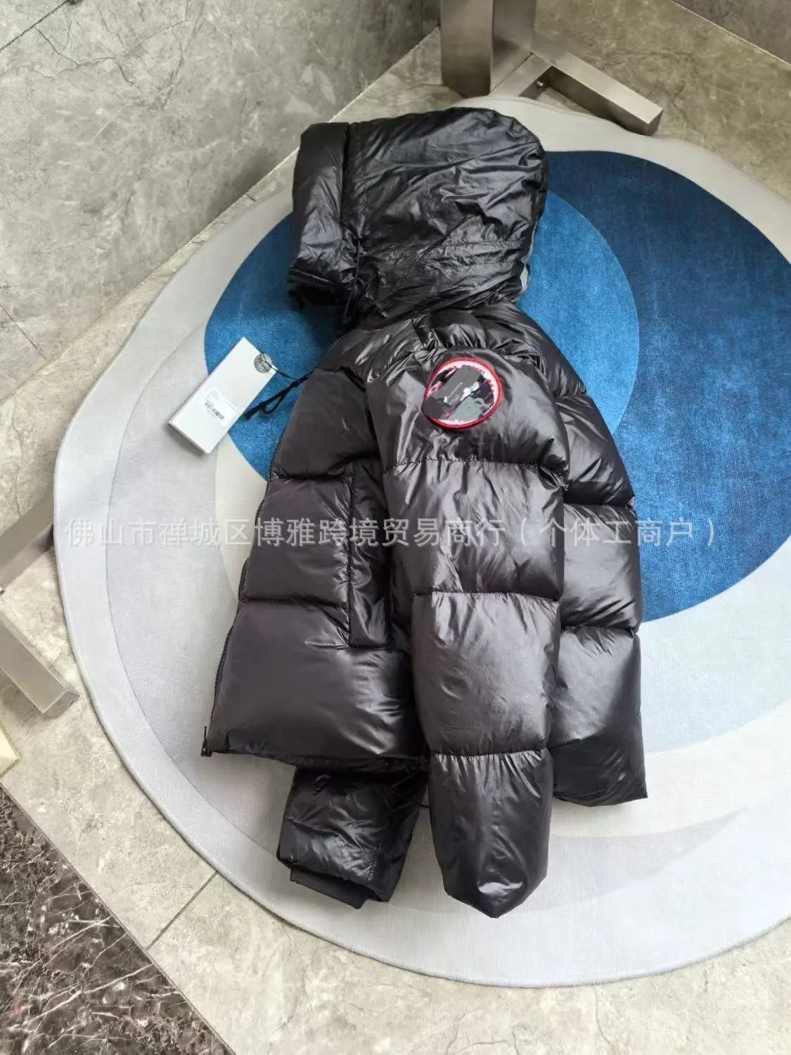 Canada Goose Expedition Parka Silver Metallic Down Jacket - 12