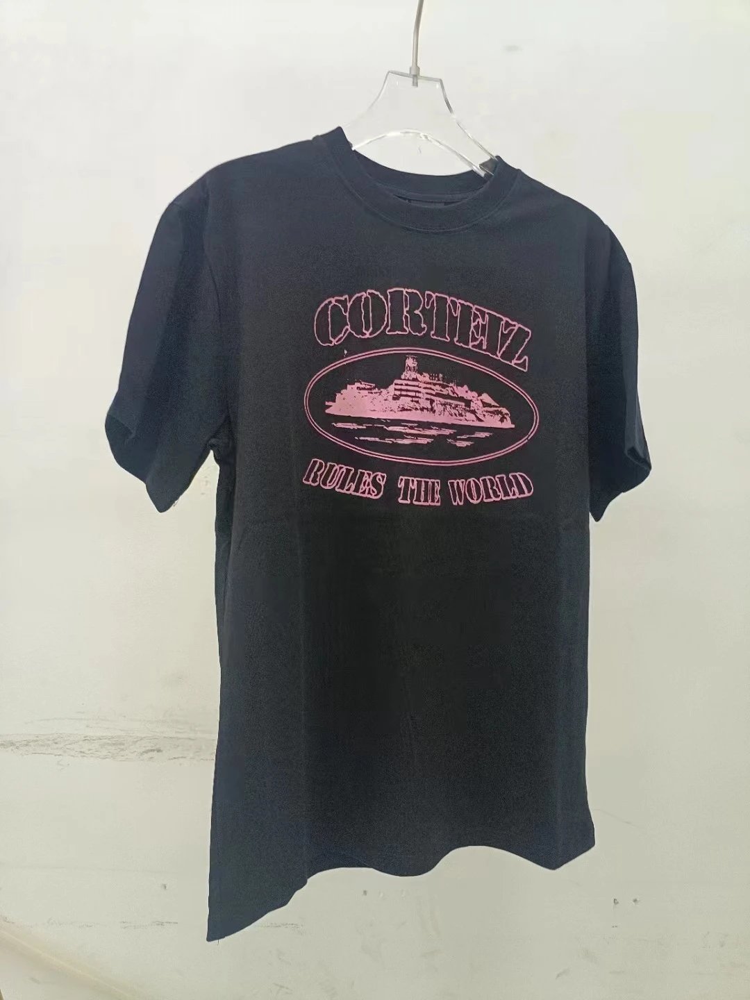 Corteiz Rules The World Graphic T-Shirt Navy - 37