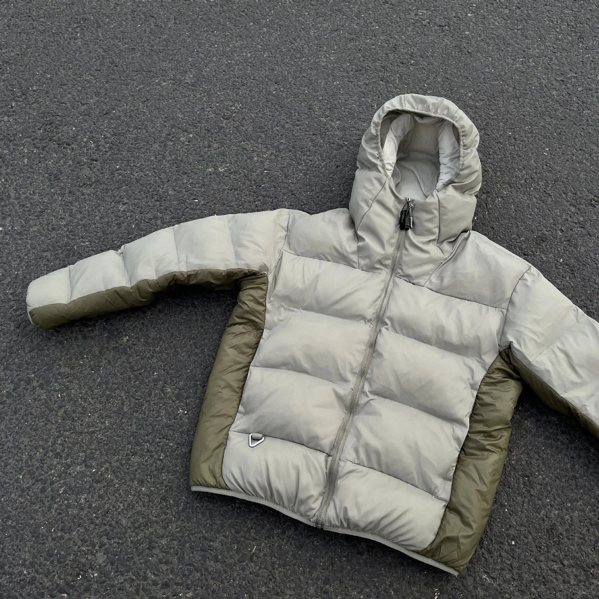 Design Short Puffer Jacket Orange Down-Jacket - 4