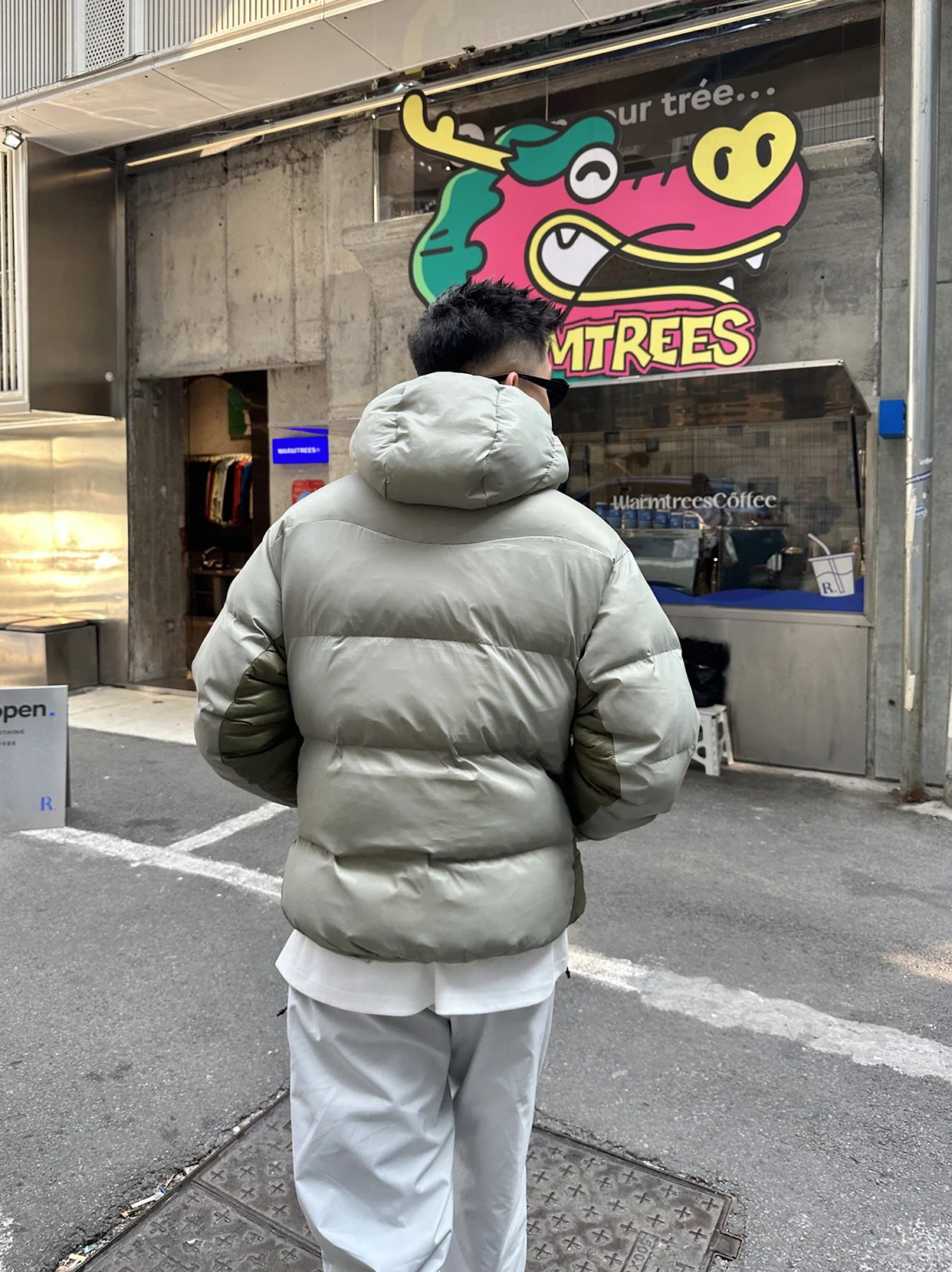 Design Short Puffer Jacket Orange Down-Jacket - 12
