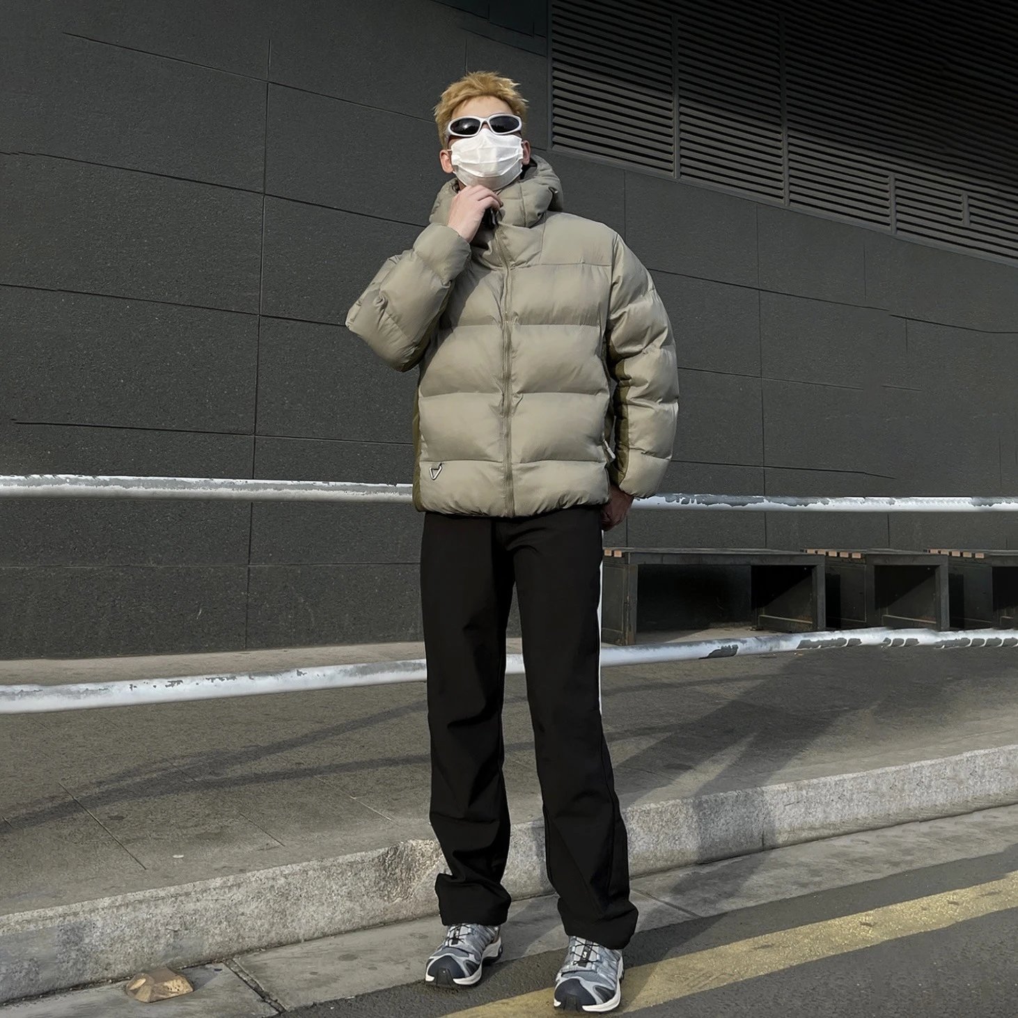 Design Short Puffer Jacket Orange Down-Jacket - 19