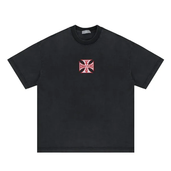Harley-Davidson Iron Cross Logo Black T-Shirt - 1