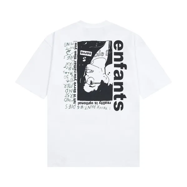 Design Cross Logo T-Shirt White - 19