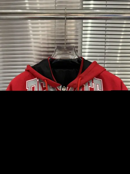 Design Pgh State University Red Hooded Jacket Hoodie - 11