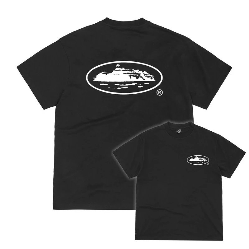 Corteiz Rules The World Graphic T-Shirt Navy - 18