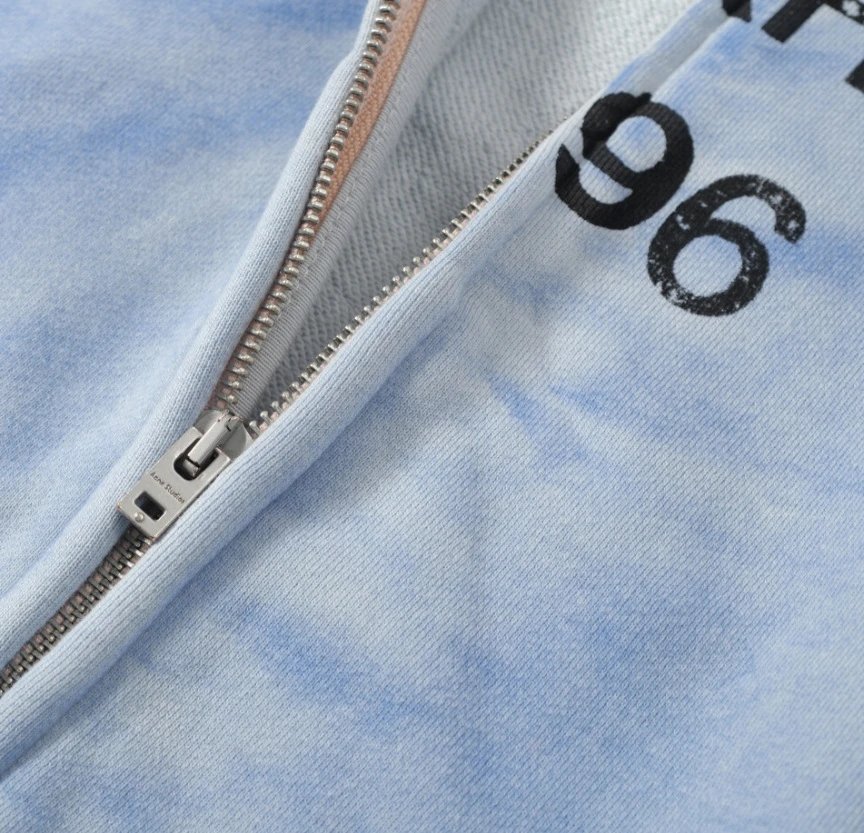 Acne Studios Stockholm 1996 Blue Tie-Dye Bomber Jacket Outerwear - 11