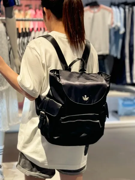 Adidas Originals Classic Flap Backpack Black - 11