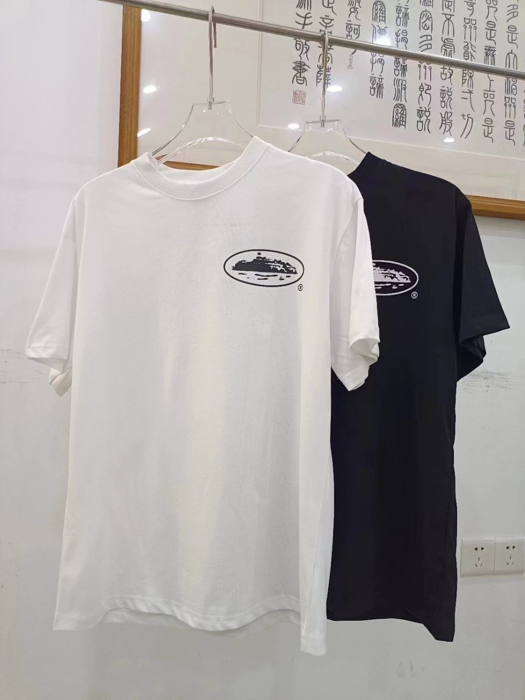 Corteiz Rules The World Graphic T-Shirt Navy - 15