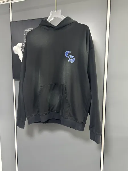 Chrome Hearts Embroidered Cross Hoodie White - 23