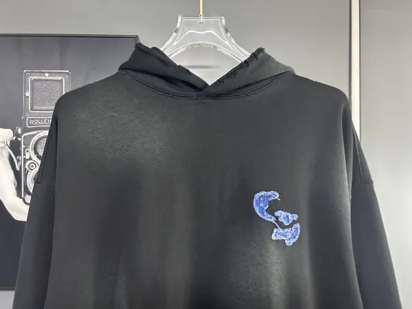 Chrome Hearts Embroidered Cross Hoodie White - 28