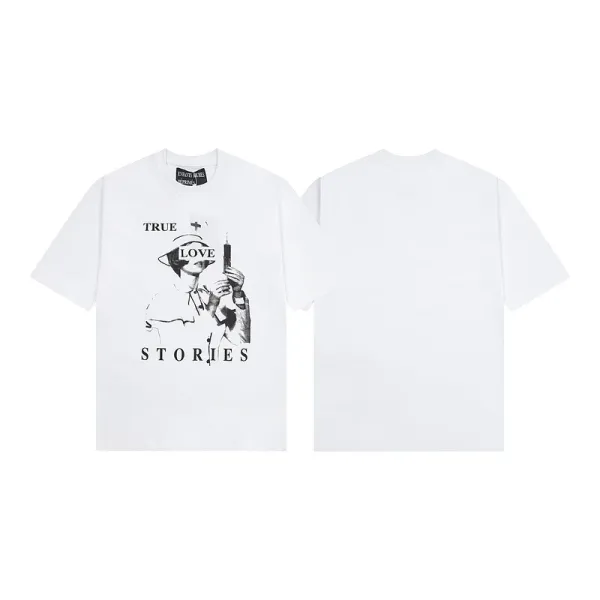 Design Cross Logo T-Shirt White - 8