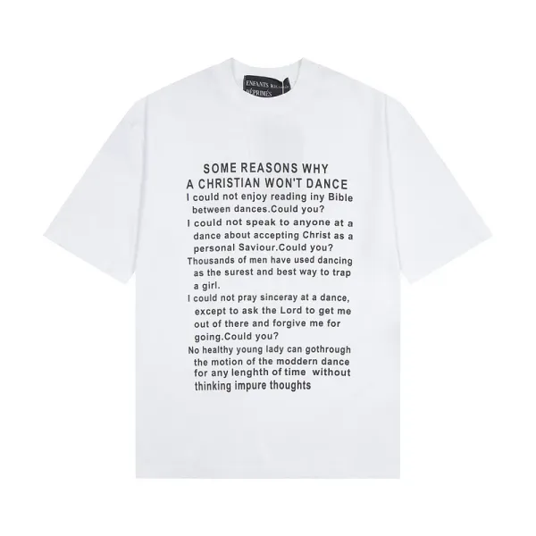 Design Cross Logo T-Shirt White - 35