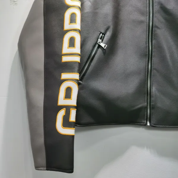 Design Vaffanculo Racing 46 Leather Jacket Black Multicolor Outerwear.leather Jacket - 8