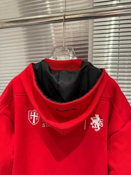 Design Pgh State University Red Hooded Jacket Hoodie - 16