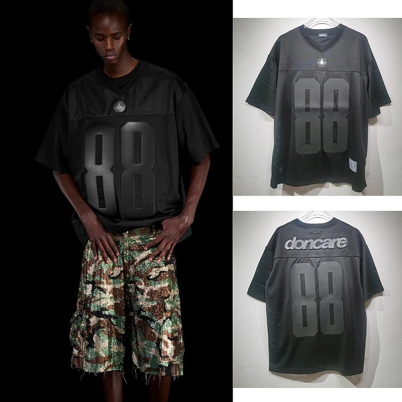 Stussy 88 Mesh Jersey Black - 2