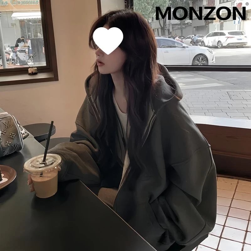 Design Zip-Up Hoodie Off-White Sweatshirt - 2