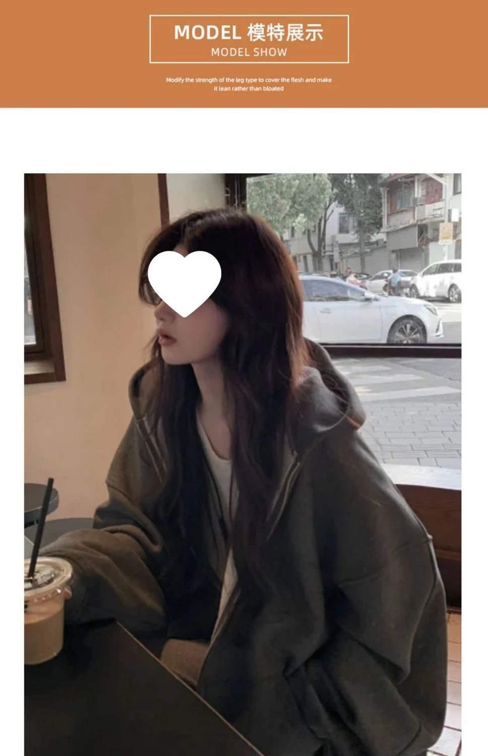 Design Zip-Up Hoodie Off-White Sweatshirt - 17