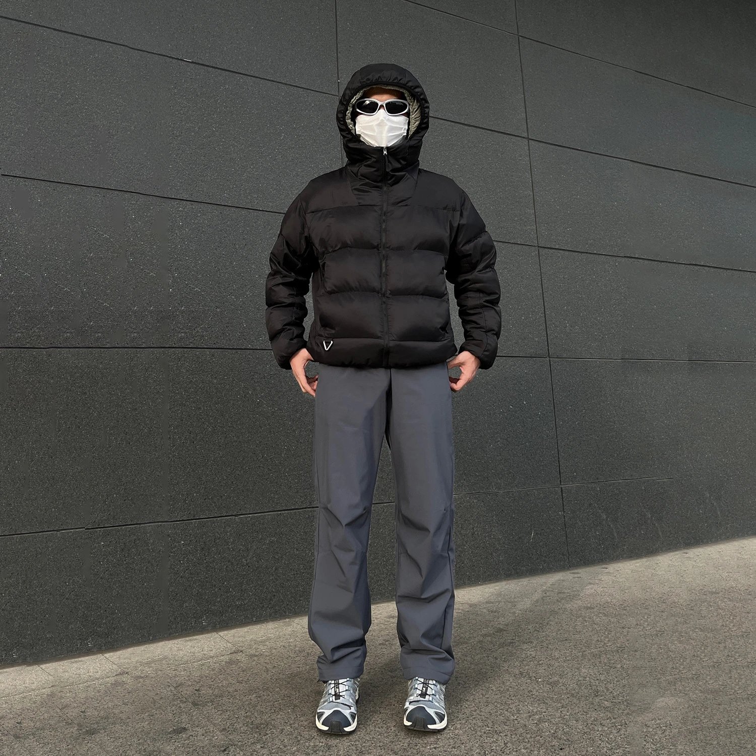 Design Short Puffer Jacket Orange Down-Jacket - 25