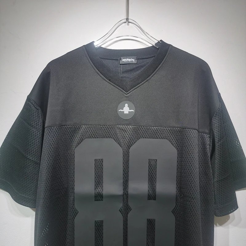 Stussy 88 Mesh Jersey Black - 7