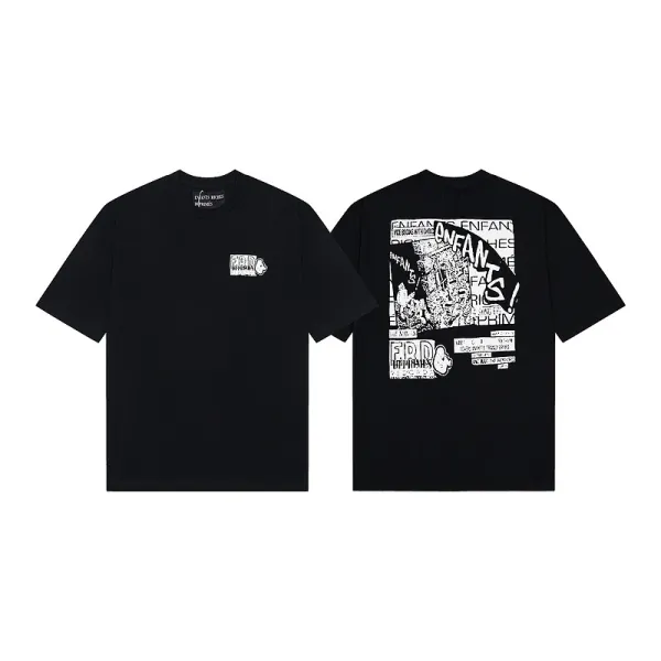 Design Cross Logo T-Shirt White - 26