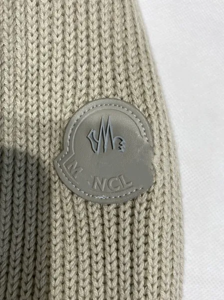 Moncler Grenoble Quilted Knit-Sleeve Jacket Navy Down Jacket - 12